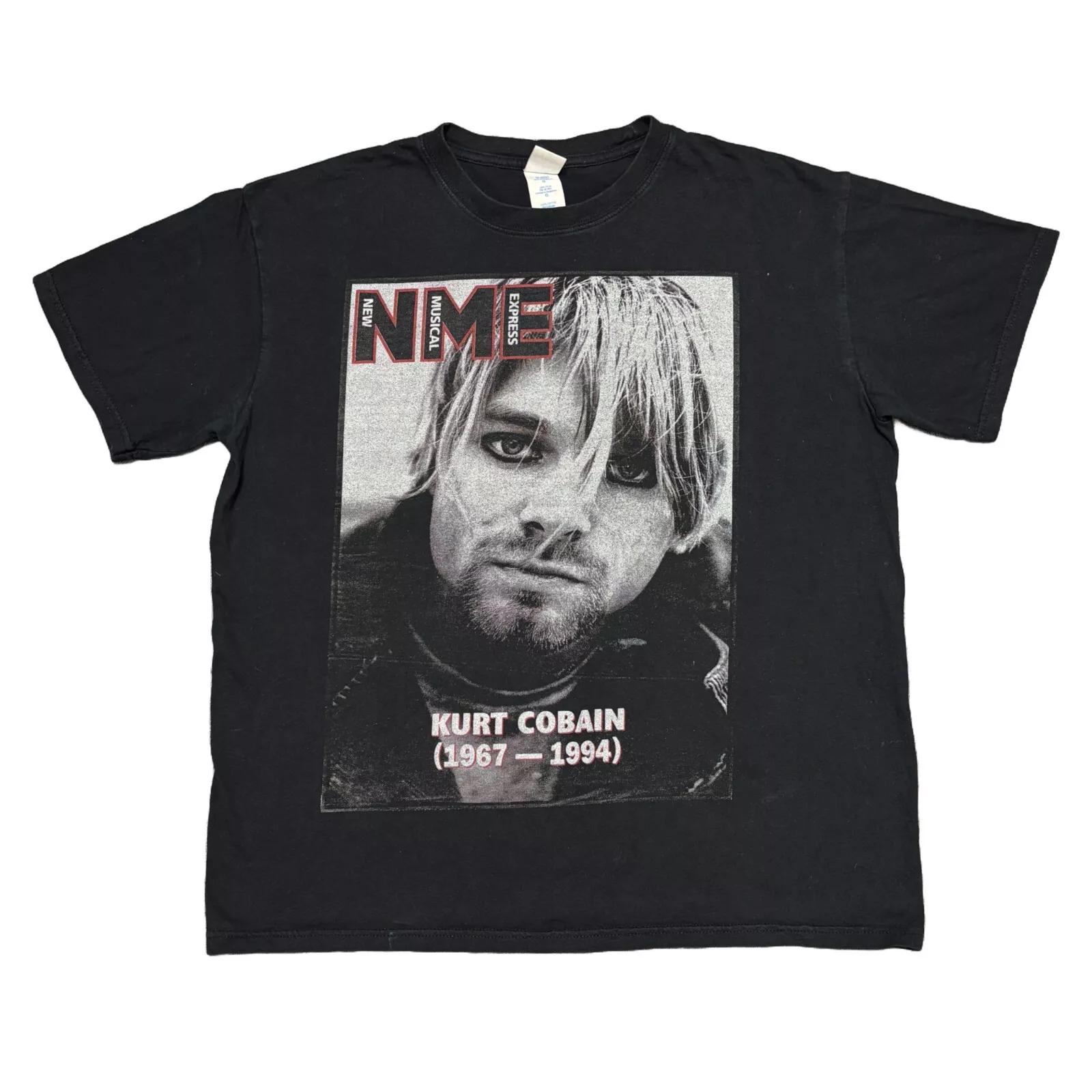 Kurt Cobain Shirt Large Concert Nirvana Band Tee Soundgarden Pearl Jam Grunge XL
Kurt Cobain Shirt Large Concert Nirvana Band Tee Soundgarden Pearl Jam Grunge XL