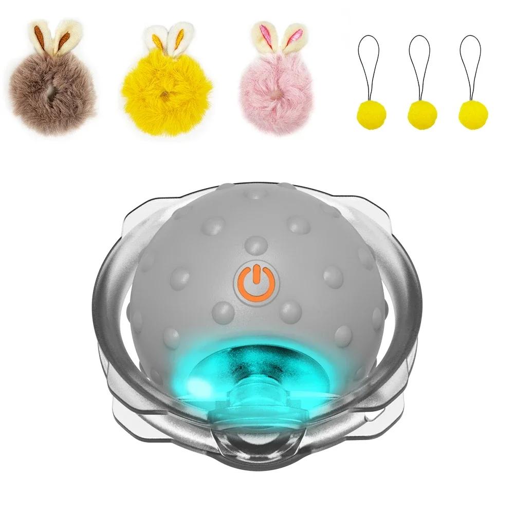 ATUBAN Rabbit Ear Cat Toy Ball Smart Interactive Cat Toys with Bird Sound Light Motion Activate Rolling Ball Electric Cats Toy сірий колір
ATUBAN Rabbit Ear Cat Toy Ball Smart Interactive Cat Toys with Bird Sound Light Motion Activate Rolling Ball Electric Cats Toy сірий колір