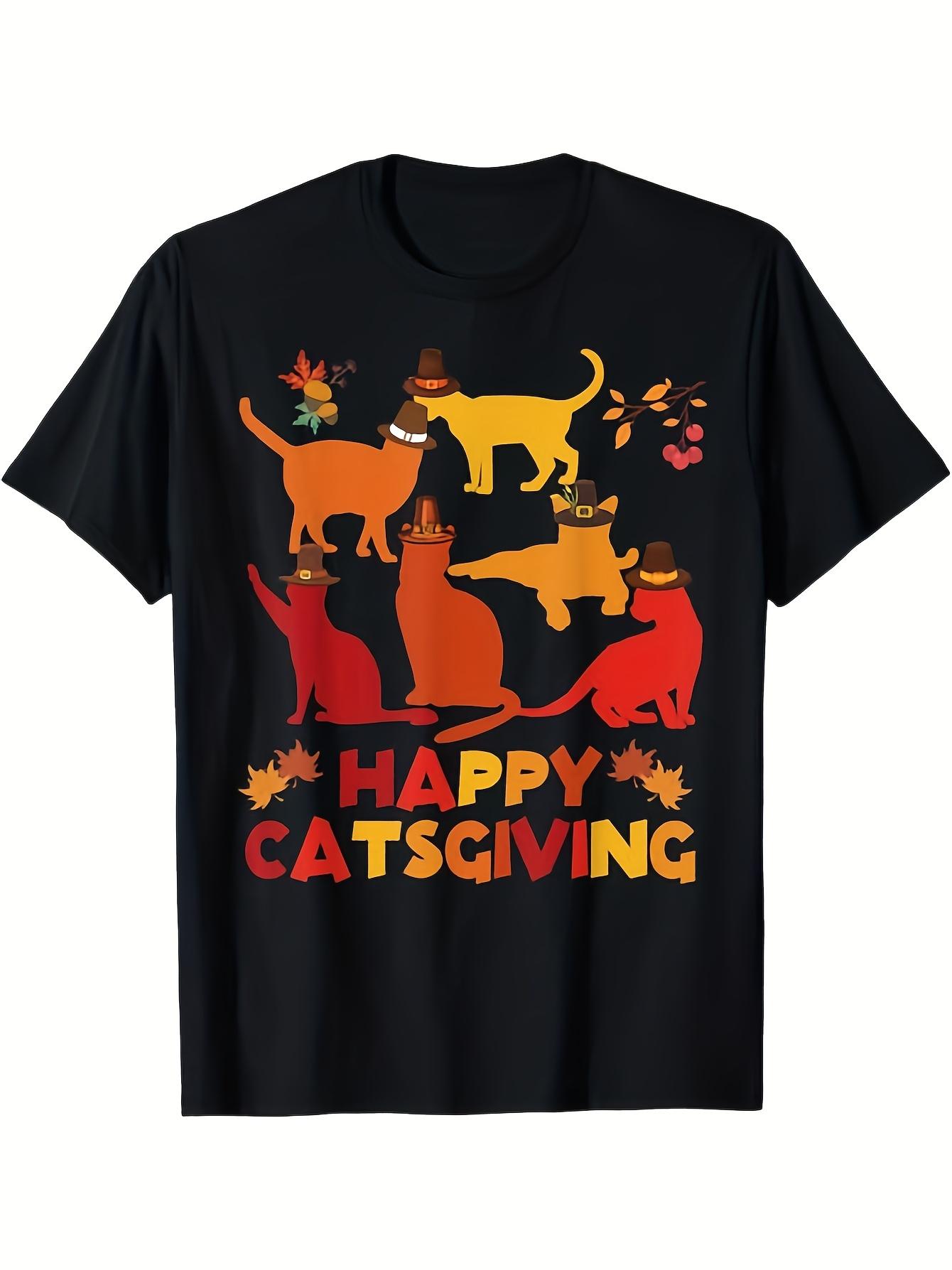Adorable Thanksgiving Cat in a Pilgrim Hat T-Shirt for a Joyful Catsgiving 5XL різнокольоровий
Adorable Thanksgiving Cat in a Pilgrim Hat T-Shirt for a Joyful Catsgiving 5XL різнокольоровий