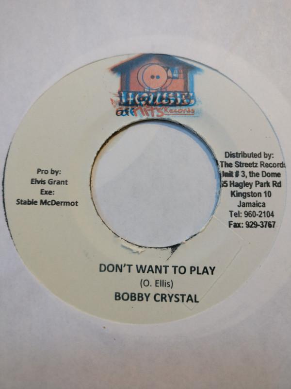 7inch Record BOBBY CRYSTAL - Don t Want To Play NONE House Of Hits R 2009 Jamaica Reggae, Ska & Dub Used
7inch Record BOBBY CRYSTAL - Don t Want To Play NONE House Of Hits R 2009 Jamaica Reggae, Ska & Dub Used