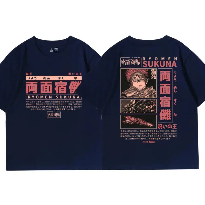 Anime Jujutsu Kaisen Ryomen Sukuna Graphic TShirt Mens 2026 Summer Fashion Oversize Street Casual Y2K Streetwear Clothing 4XL
Anime Jujutsu Kaisen Ryomen Sukuna Graphic TShirt Mens 2026 Summer Fashion Oversize Street Casual Y2K Streetwear Clothing 4XL