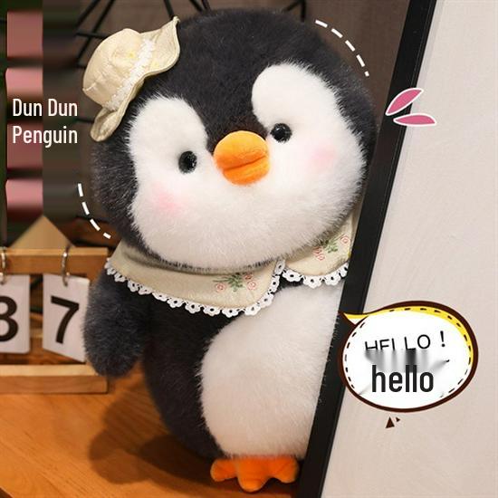 Cross-border Dondon Little Penguin Plush Toy - Cute Cloth Doll for Children s Birthday Gift 25 cm серый
Cross-border Dondon Little Penguin Plush Toy - Cute Cloth Doll for Children s Birthday Gift 25 cm серый