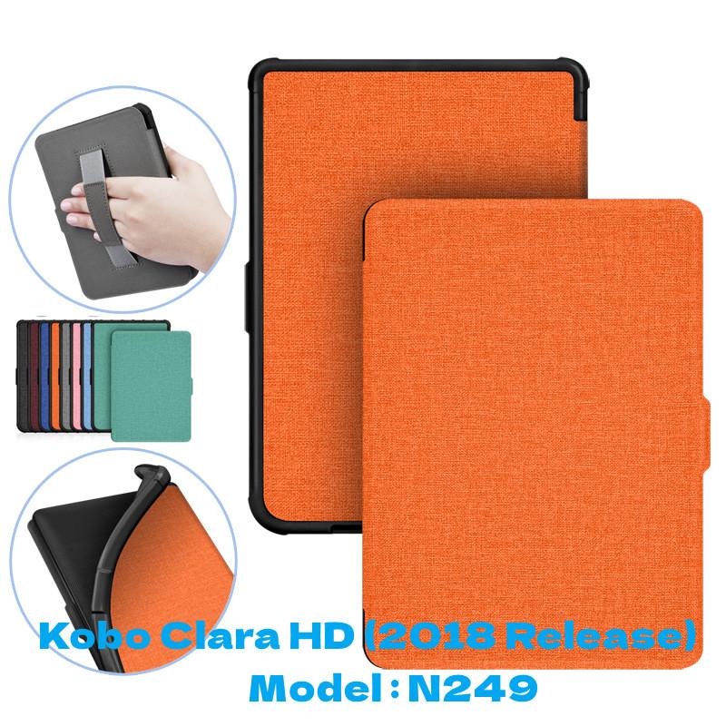 Магнитный чехол-книжка для KOBO Clara HD 6 дюймов N249 2018 Электронная книга Funda Capa Folio Автоматический переход в спящий режим Ebook с ремешком для руки Спящая обложка Kobo Clara HD - N249 вино красного
Магнитный чехол-книжка для KOBO Clara HD 6 дюймов N249 2018 Электронная книга Funda Capa Folio Автоматический переход в спящий режим Ebook с ремешком для руки Спящая обложка Kobo Clara HD - N249 вино красного