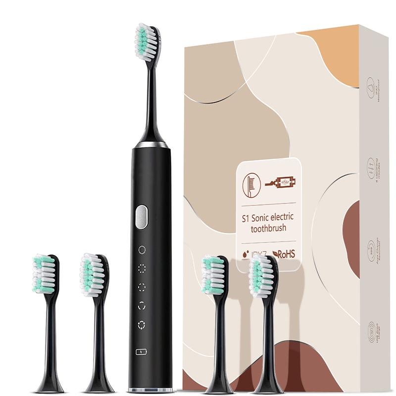 Schoben Electric Sonic Toothbrush USB Charge Rechargeable Waterproof Electronic Tooth Brushes Replacement Heads Adult
Schoben Electric Sonic Toothbrush USB Charge Rechargeable Waterproof Electronic Tooth Brushes Replacement Heads Adult
