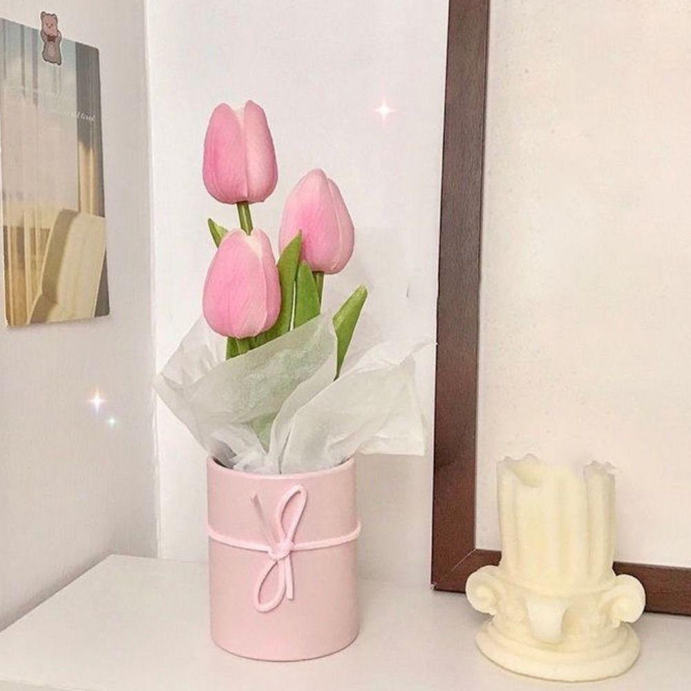 Realistic Tulip Flower Simulation Tulip Bucket Bouquet Fake Flower Bunch Valentine s Day Gift розовый
Realistic Tulip Flower Simulation Tulip Bucket Bouquet Fake Flower Bunch Valentine s Day Gift розовый