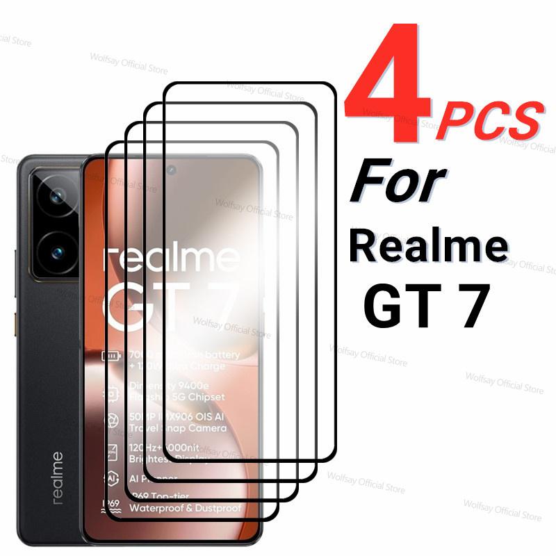4PCS Tempered Glass for Realme GT 7 Global Screen Protector Realme GT 7 Full Glue Cover Protector Anti-Scratch Film Realme GT7 Realme GT 7 Global
4PCS Tempered Glass for Realme GT 7 Global Screen Protector Realme GT 7 Full Glue Cover Protector Anti-Scratch Film Realme GT7 Realme GT 7 Global