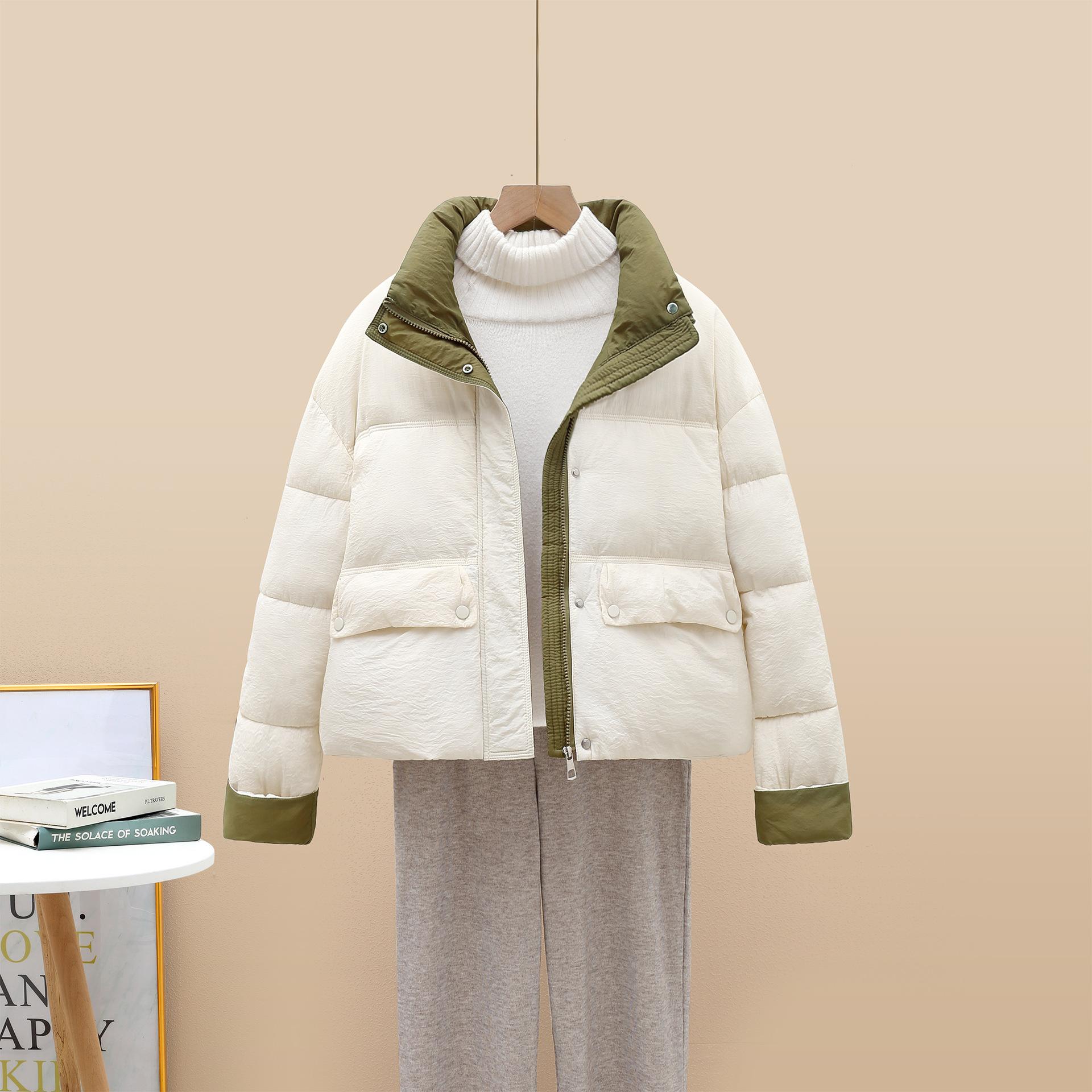 Down Cotton Jacket Women s Short 2025 Autumn/winter Korean Version of the Bread Jacket Thickened Loose Color-blocking Stand-up Collar Jacket L бежевый
Down Cotton Jacket Women s Short 2025 Autumn/winter Korean Version of the Bread Jacket Thickened Loose Color-blocking Stand-up Collar Jacket L бежевый