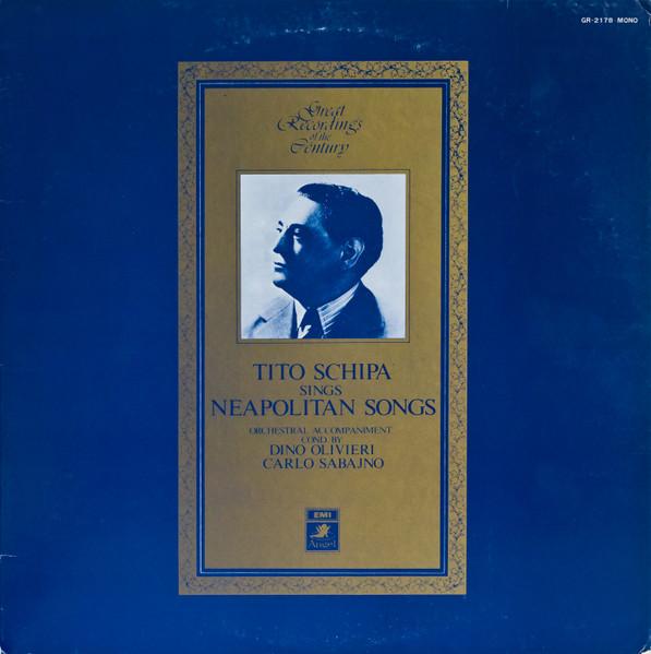 LP Record TITO SCHIPA DINO OLIVIERI CARLO S Tito Schipa Sings Neapolitan Songs GR2178 ANGEL Japan Obi Classical Used
LP Record TITO SCHIPA DINO OLIVIERI CARLO S Tito Schipa Sings Neapolitan Songs GR2178 ANGEL Japan Obi Classical Used