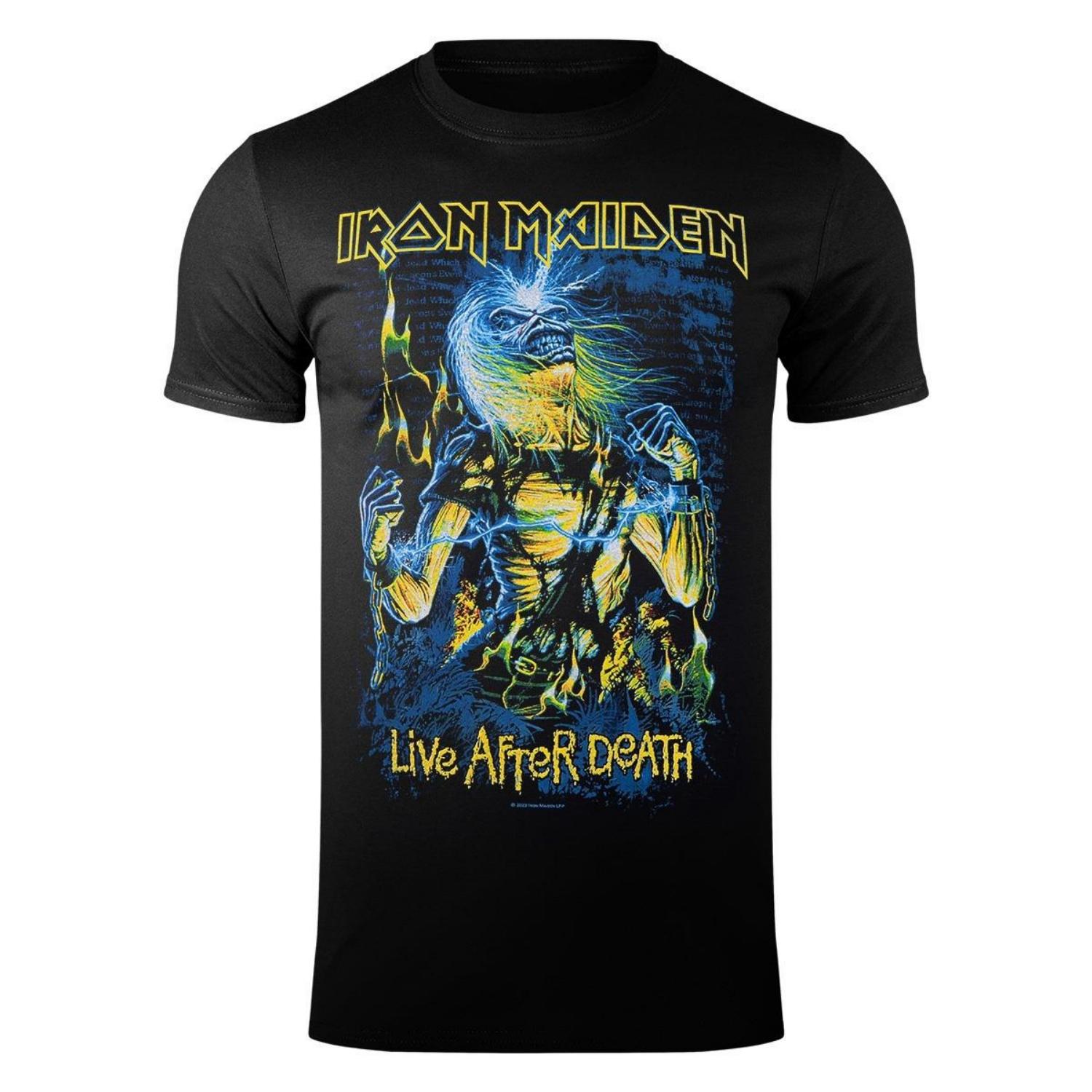 Футболка IRON MAIDEN Live After Death Мужская и женская с коротким рукавом Американская Ретро Метал Группа Топы Брендовая Футболка Мужская Спортивная Футболка S чёрный
Футболка IRON MAIDEN Live After Death Мужская и женская с коротким рукавом Американская Ретро Метал Группа Топы Брендовая Футболка Мужская Спортивная Футболка S чёрный
