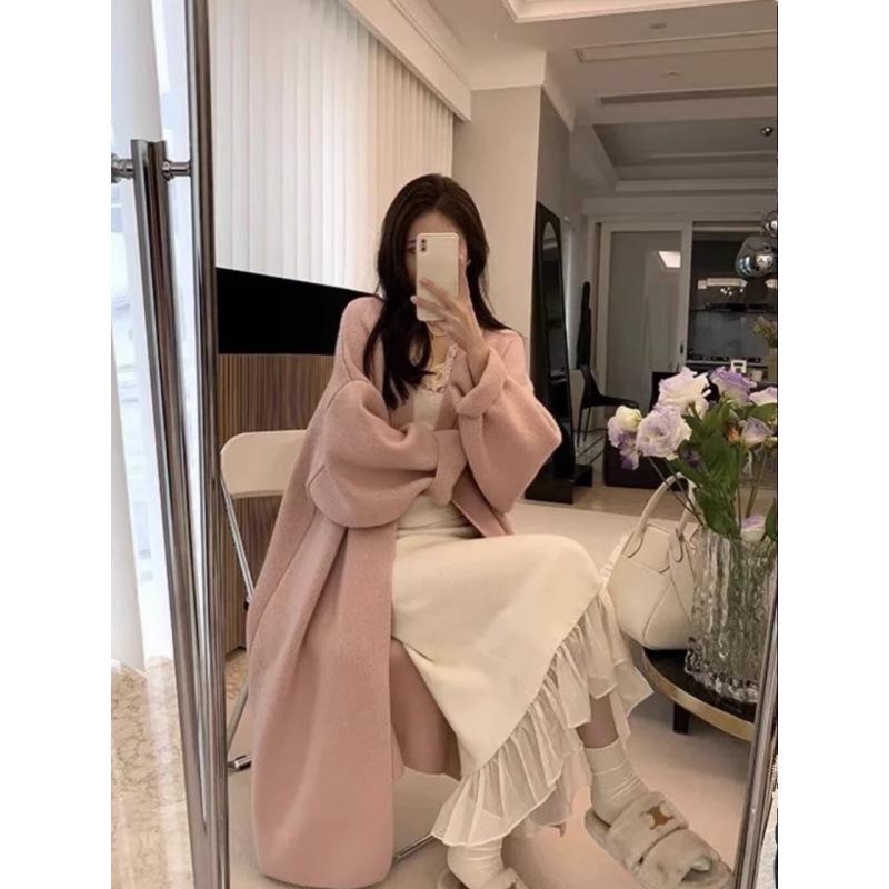 2024 Autumn/Winter Women s Mid-Length Loose Knit Cardigan - Cozy and Stylish Over-the-Knee Sweater Coat. Medium рожевий
2024 Autumn/Winter Women s Mid-Length Loose Knit Cardigan - Cozy and Stylish Over-the-Knee Sweater Coat. Medium рожевий