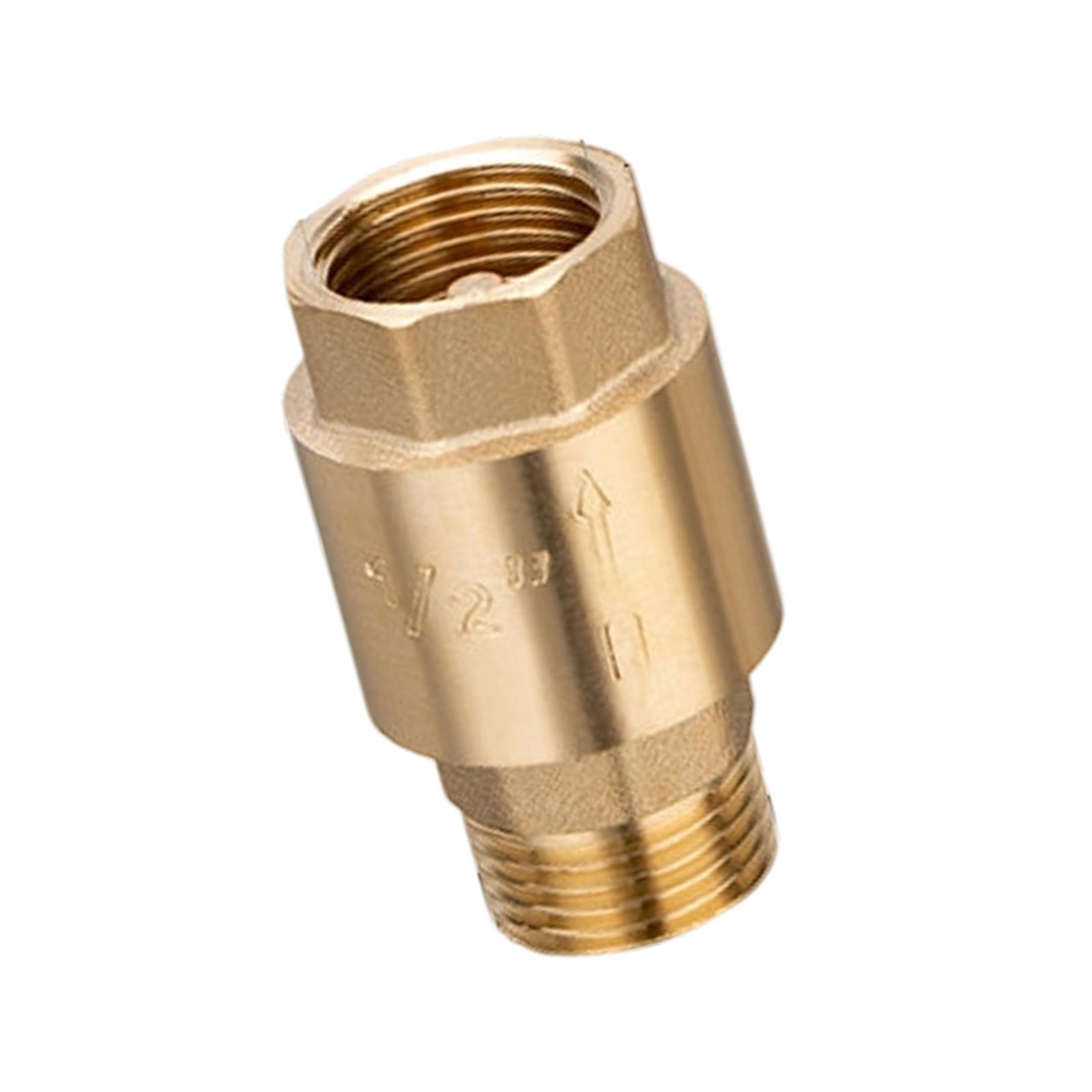 Corrosion Resistant Brass Check Valves Rustproof Construction Return Valves For Fluid Control System
Corrosion Resistant Brass Check Valves Rustproof Construction Return Valves For Fluid Control System