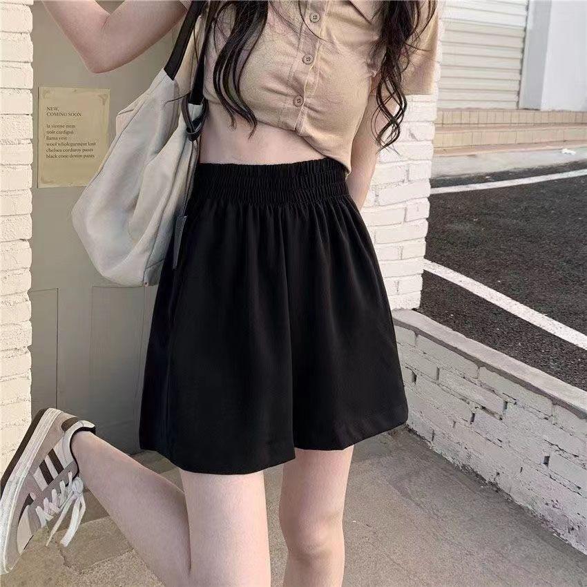 Women s Korean Style High-Waist Mid-Length Casual Summer Sports Shorts – Trendy Loose Five-Point Design for Students S for up to 90 lbs
Women s Korean Style High-Waist Mid-Length Casual Summer Sports Shorts – Trendy Loose Five-Point Design for Students S for up to 90 lbs