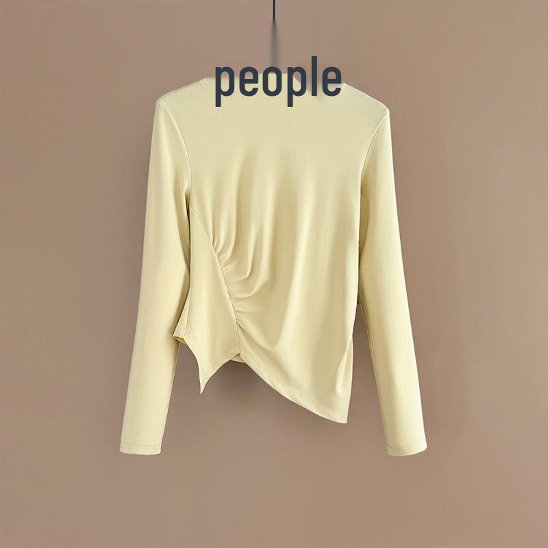 2025 Yellow Asymmetrical Pleated Slim-fit Cropped Top & Wide-leg Pants Set for Women XL
2025 Yellow Asymmetrical Pleated Slim-fit Cropped Top & Wide-leg Pants Set for Women XL
