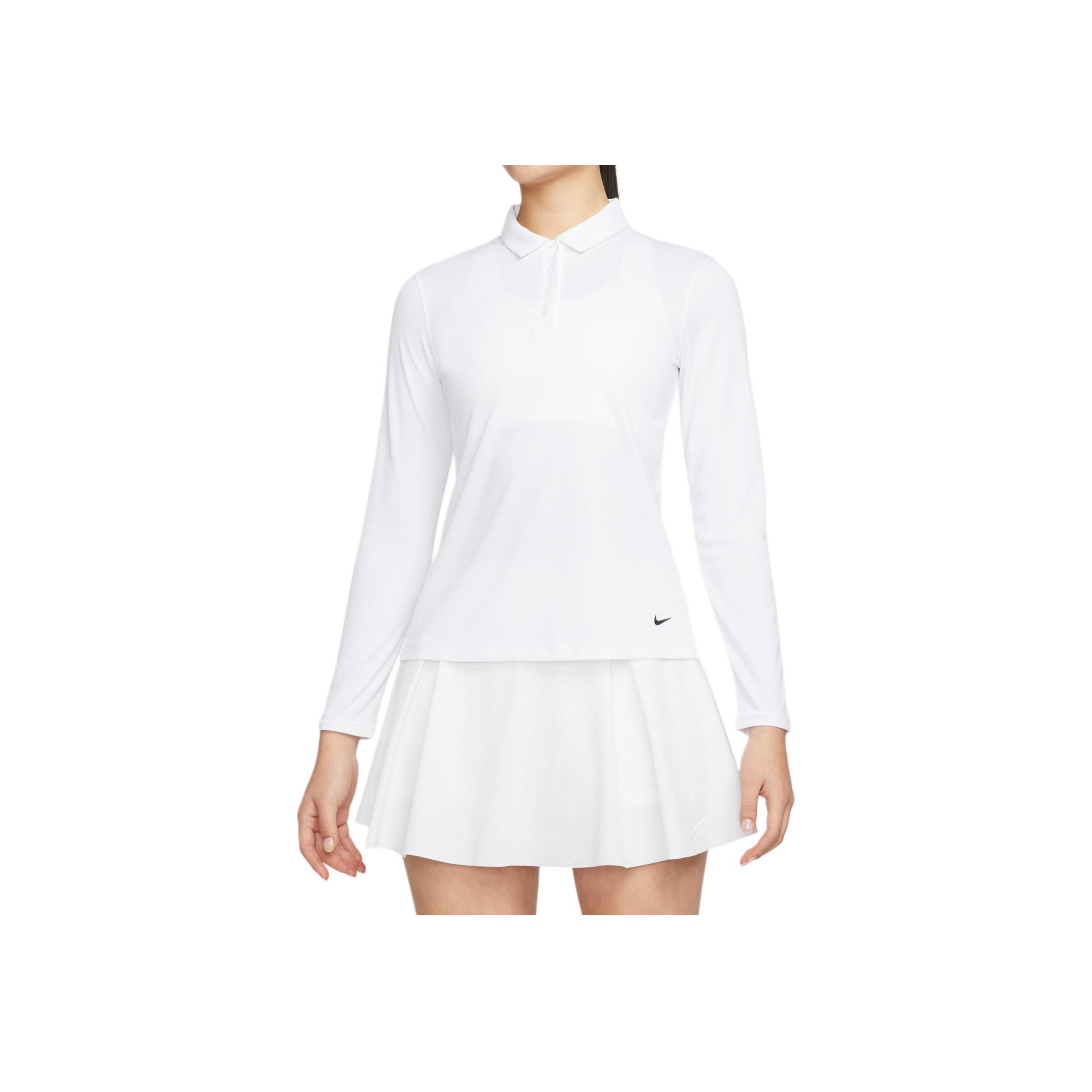 Рубашка поло с длинными рукавами и однотонным логотипом Nike Dri-FIT Victory, женские топы белого цвета DH2317-100 L
Рубашка поло с длинными рукавами и однотонным логотипом Nike Dri-FIT Victory, женские топы белого цвета DH2317-100 L