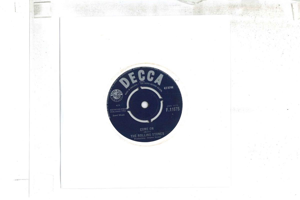 7-дюймовая пластинка ROLLING STONES - Come On / I Want To Be Loved F11675 Decca 1963 UK Rock б/у
7-дюймовая пластинка ROLLING STONES - Come On / I Want To Be Loved F11675 Decca 1963 UK Rock б/у
