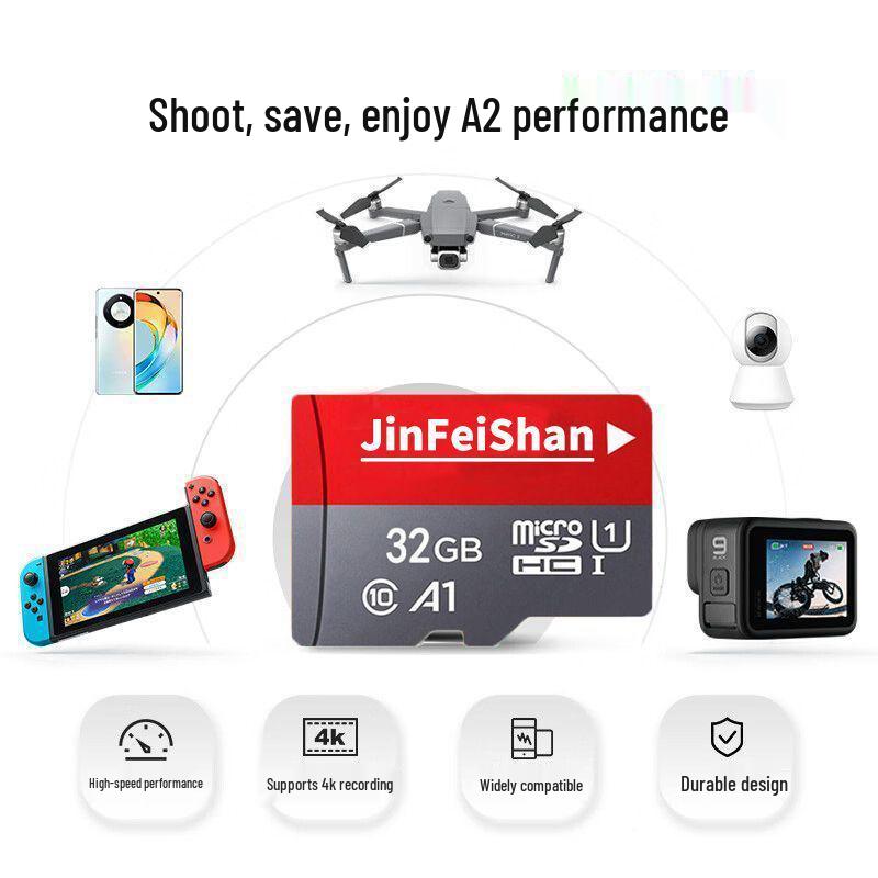 Совместимая с DJI Pocket 2/3 128 ГБ TF-карта для 4K панорамной экшн-камеры Default
Совместимая с DJI Pocket 2/3 128 ГБ TF-карта для 4K панорамной экшн-камеры Default