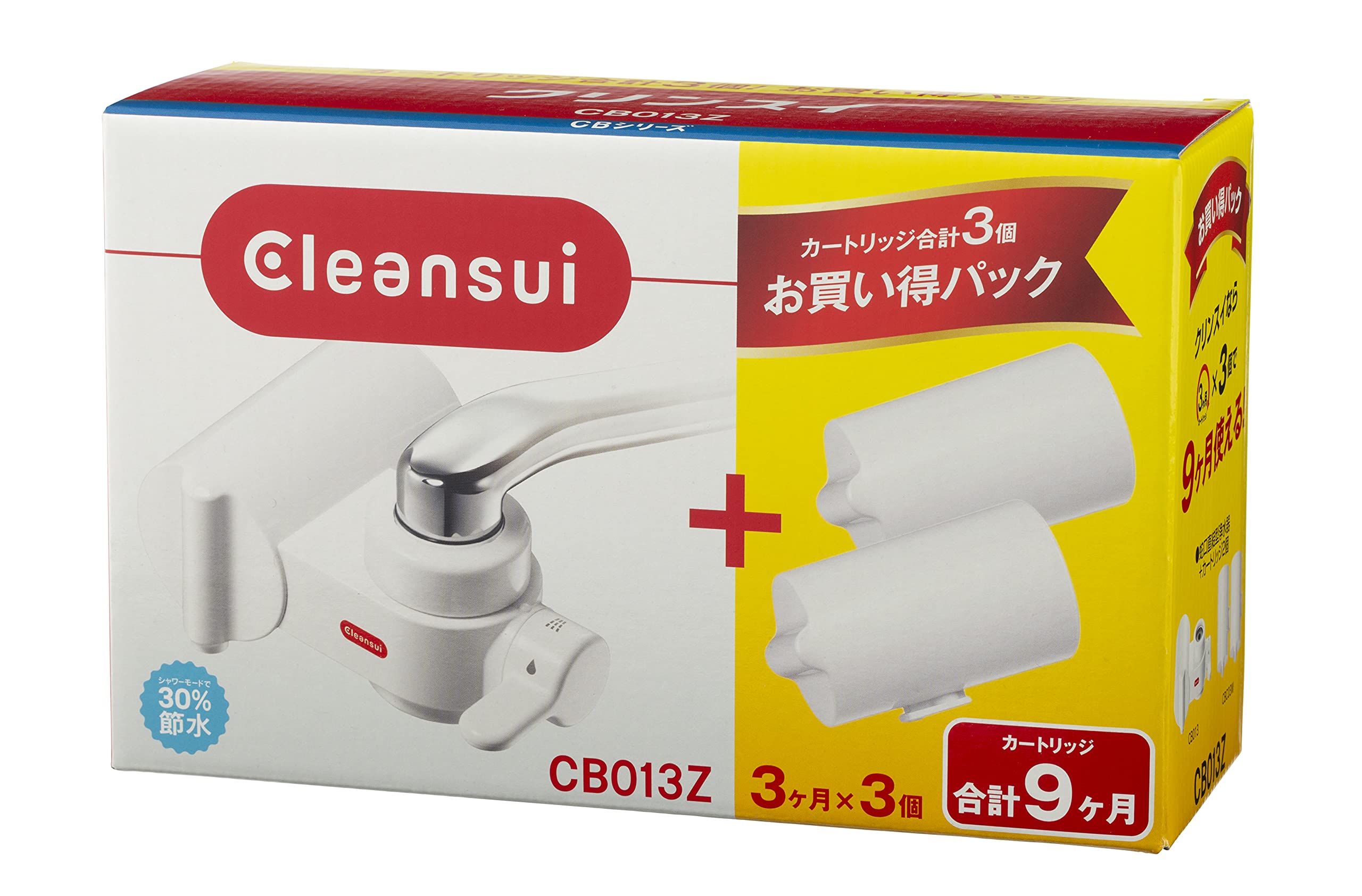 Mitsubishi Chemical Cleansui water body with 2 domestically W131 x D100 x H59mm purifier, direct-to-faucet type, cartridges, CB013Z-WT, made, white,
Mitsubishi Chemical Cleansui water body with 2 domestically W131 x D100 x H59mm purifier, direct-to-faucet type, cartridges, CB013Z-WT, made, white,