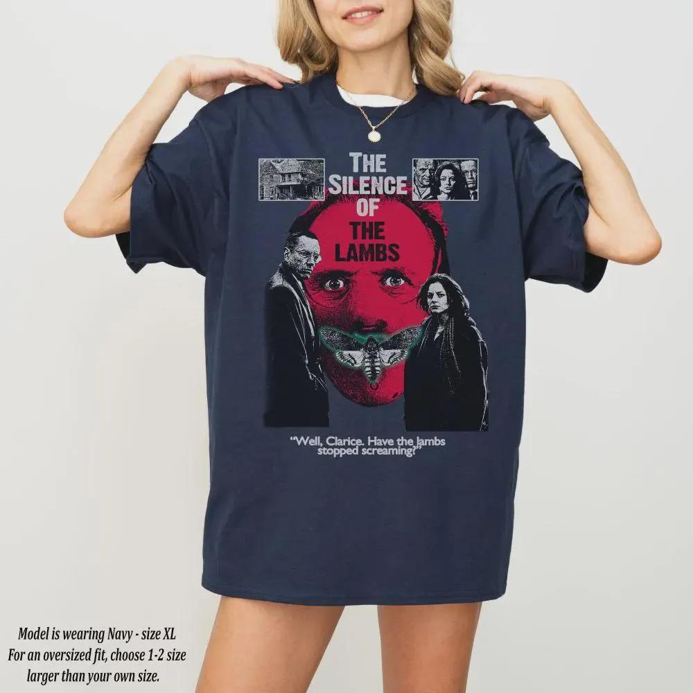 Silence of The Lambs Tshirt Halloween Horror Tshirt Horror Movie Tshirt Buffalo Bill Retro Movie Tshirt 4XL
Silence of The Lambs Tshirt Halloween Horror Tshirt Horror Movie Tshirt Buffalo Bill Retro Movie Tshirt 4XL