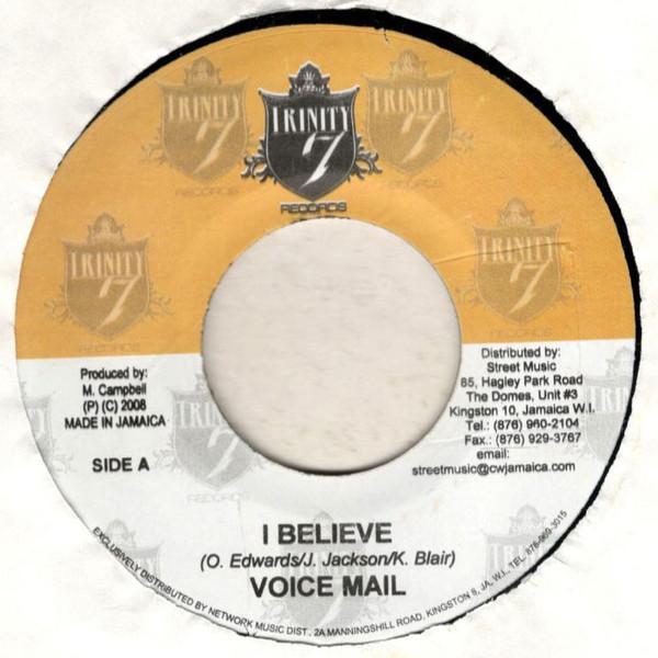 7inch Record VOICEMAIL / SUGAR ROY & CONRAD CRYS - I Believe / Even Tough You re Gone NONE Trinity 7 Recor 2008 Jamaica Reggae, Ska & Dub Used
7inch Record VOICEMAIL / SUGAR ROY & CONRAD CRYS - I Believe / Even Tough You re Gone NONE Trinity 7 Recor 2008 Jamaica Reggae, Ska & Dub Used