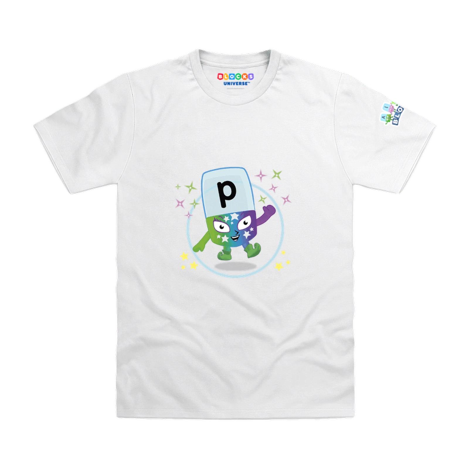 Officially Licensed Alphablocks - Alphablock P - Perfect! Kids T-Shirt 150
Officially Licensed Alphablocks - Alphablock P - Perfect! Kids T-Shirt 150
