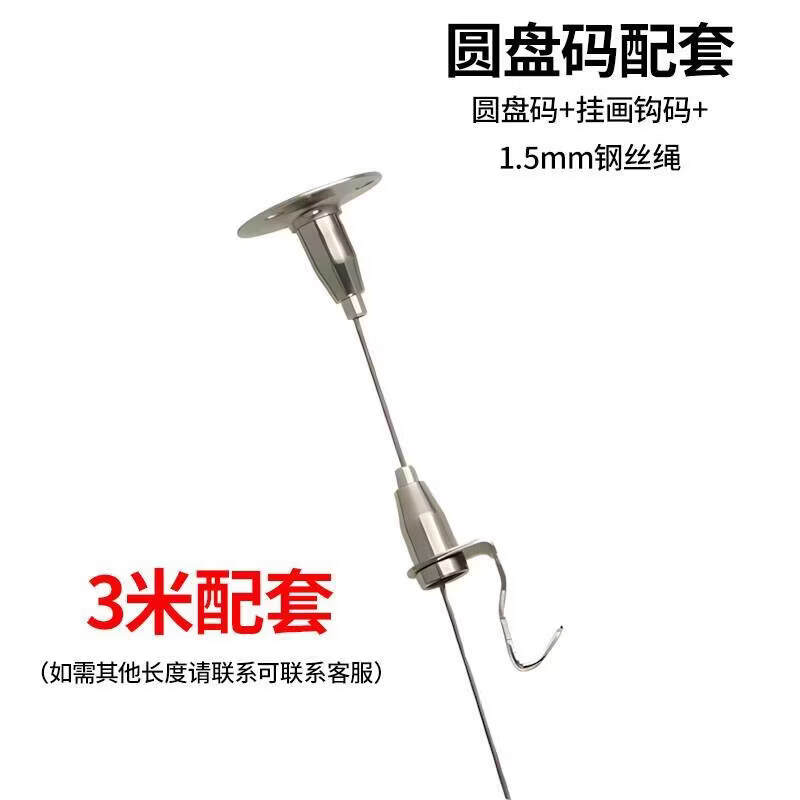 Adjustable Steel Wire Hanging Kit for Displays
Adjustable Steel Wire Hanging Kit for Displays