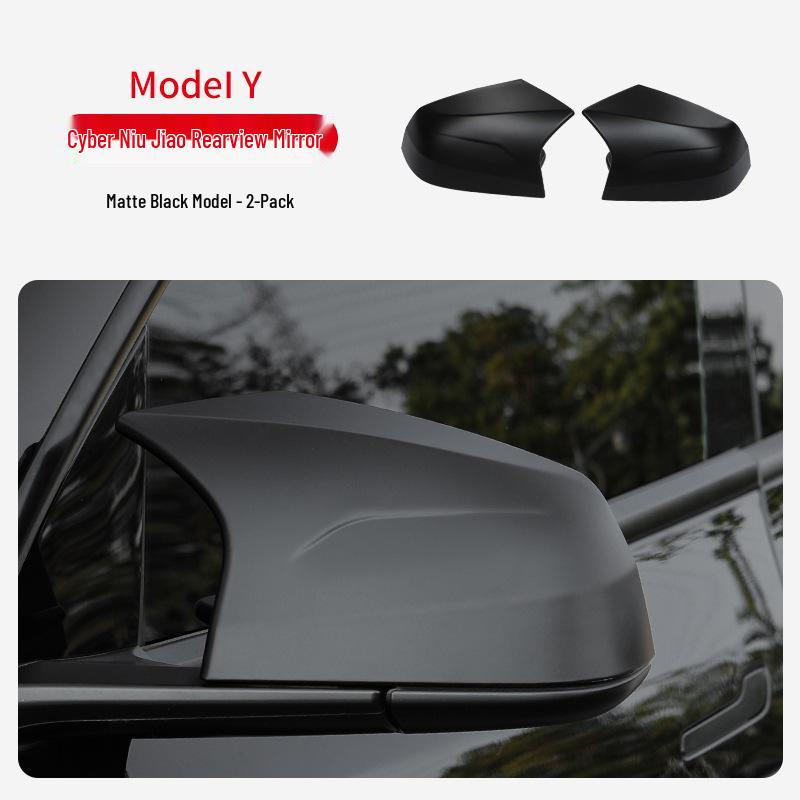 Tesla Model Y Bull Horn Rearview Mirror Protector - Cyberpunk Style
Tesla Model Y Bull Horn Rearview Mirror Protector - Cyberpunk Style