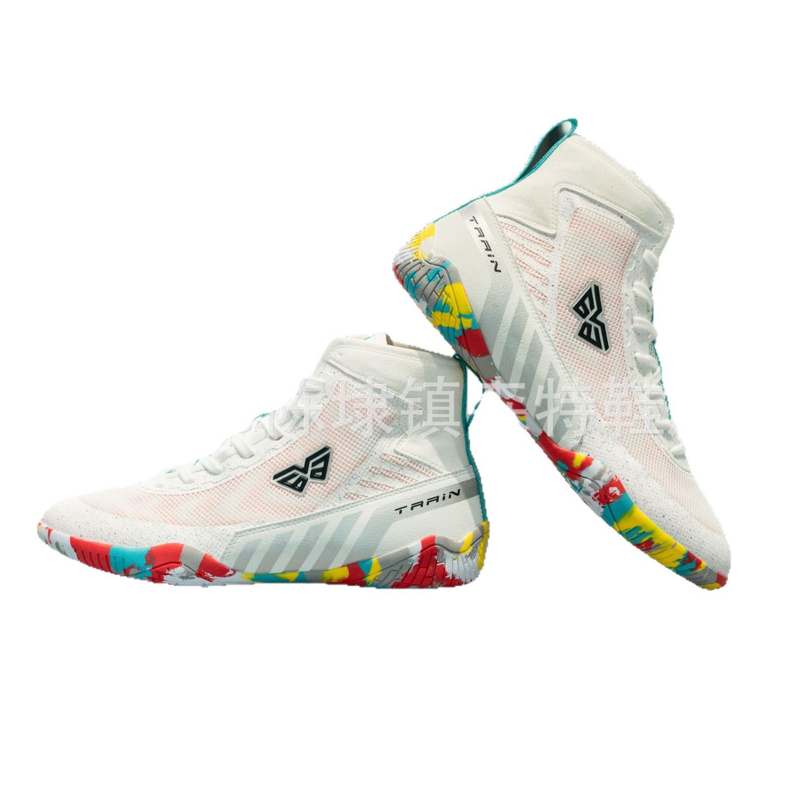 Unisex Professional Mid-Top Non-Slip Breathable Boxing Wrestling Shoes - Ideal for Indoor Fitness, Combat, Sanda, and MMA Training 36
Unisex Professional Mid-Top Non-Slip Breathable Boxing Wrestling Shoes - Ideal for Indoor Fitness, Combat, Sanda, and MMA Training 36