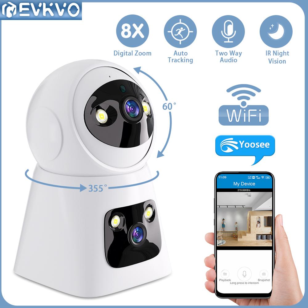 YOOSEE 6MP внутренняя PTZ беспроводная Wi-Fi IP-камера наблюдения с 8-кратным зумом, обнаружение движения, отслеживание движения, полноцветное видеонаблюдение ночного видения
YOOSEE 6MP внутренняя PTZ беспроводная Wi-Fi IP-камера наблюдения с 8-кратным зумом, обнаружение движения, отслеживание движения, полноцветное видеонаблюдение ночного видения
