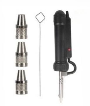 EU Automatic Powerful Electric Desoldering Pump Suction Tin Vacuum Removal Tool AC 220V Portable Solder Sucker Iron Desolder Gun
EU Automatic Powerful Electric Desoldering Pump Suction Tin Vacuum Removal Tool AC 220V Portable Solder Sucker Iron Desolder Gun