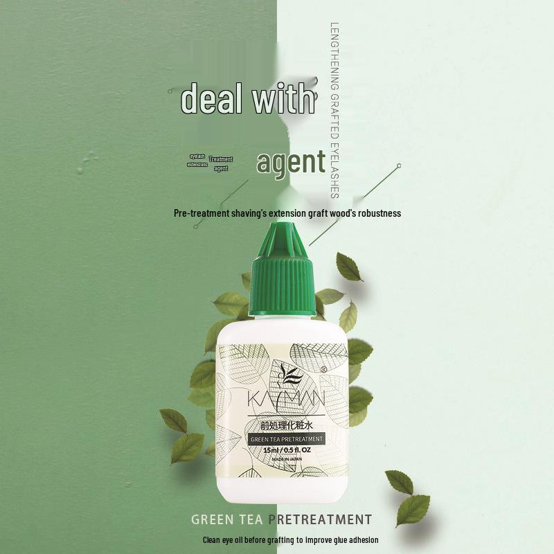 Cartoon Eyelash Extension Pre-Treatment: Prevents Glue Whitening, Strengthens Lashes, Quick-Drying. Green Tea Treatment Agent
Cartoon Eyelash Extension Pre-Treatment: Prevents Glue Whitening, Strengthens Lashes, Quick-Drying. Green Tea Treatment Agent
