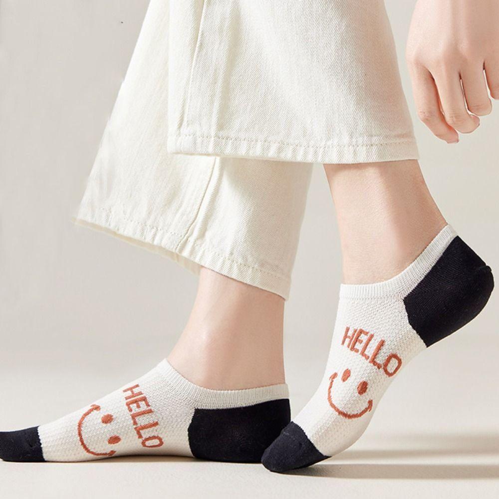 Patchwork Color Smile Pattern Invisible Breathable Letter Socks Women Socks Cotton Sock Slippers оранжевый
Patchwork Color Smile Pattern Invisible Breathable Letter Socks Women Socks Cotton Sock Slippers оранжевый
