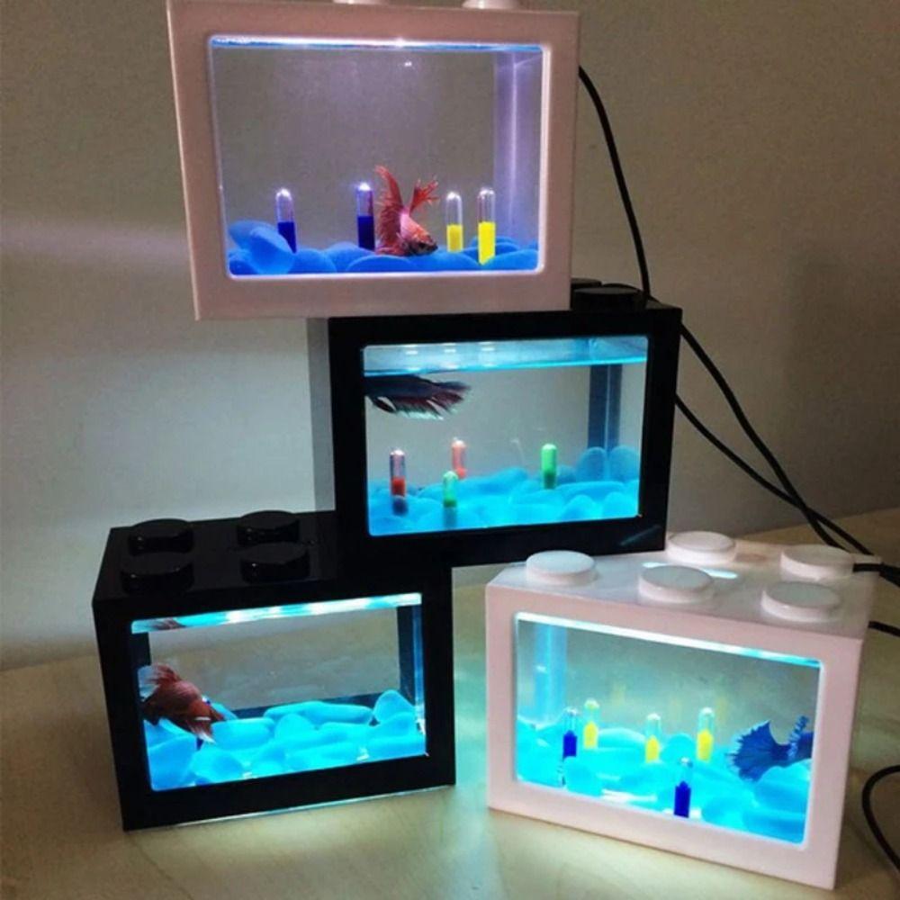 Mini Small Eco Cylinder USB Micro Landscape Box Home Decoration Mini Aquarium Fish Tank Tea Table синій
Mini Small Eco Cylinder USB Micro Landscape Box Home Decoration Mini Aquarium Fish Tank Tea Table синій