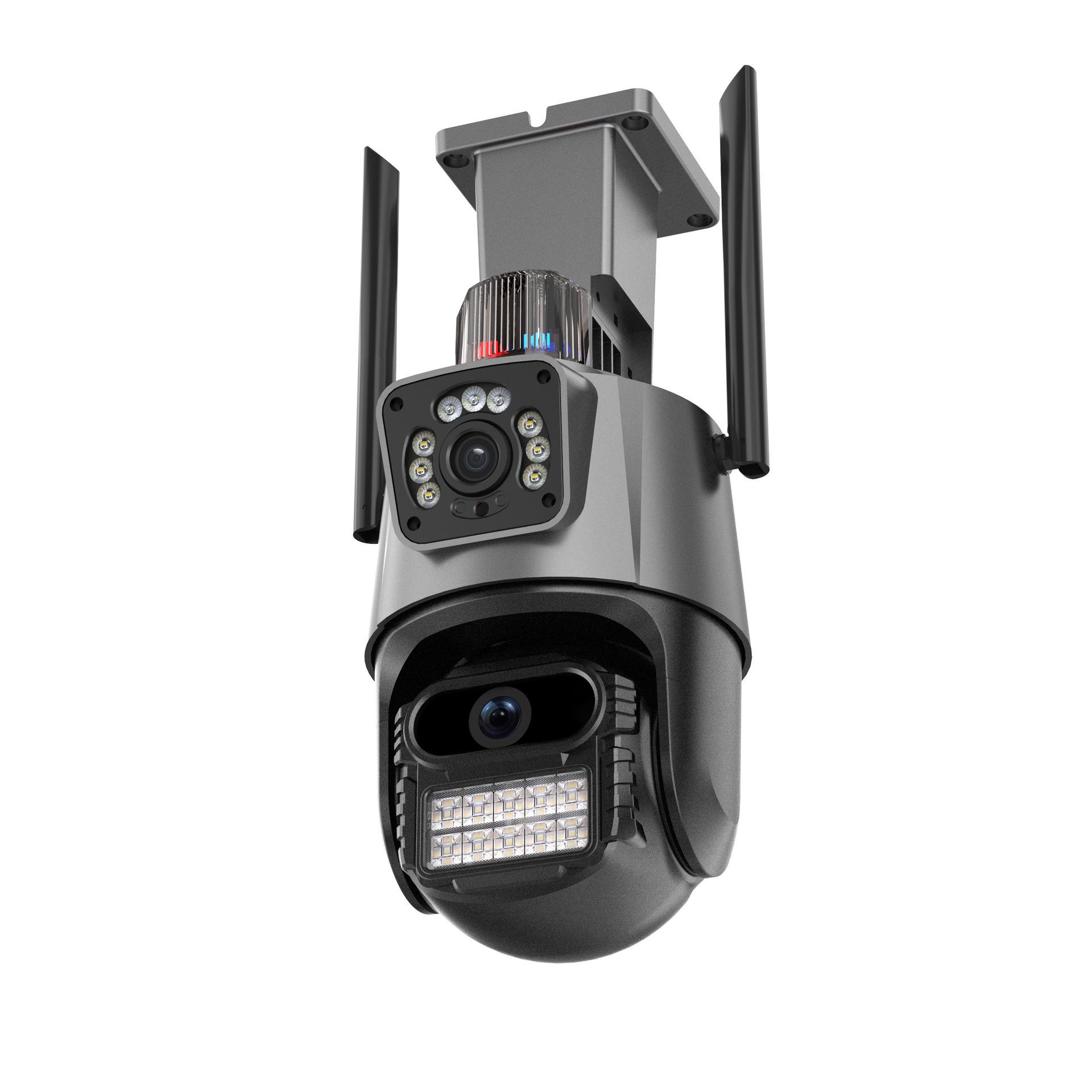 Dual-Lens 360° Panoramic Wireless Waterproof Outdoor Security Camera EU Power Supply (No Memory Card)
Dual-Lens 360° Panoramic Wireless Waterproof Outdoor Security Camera EU Power Supply (No Memory Card)
