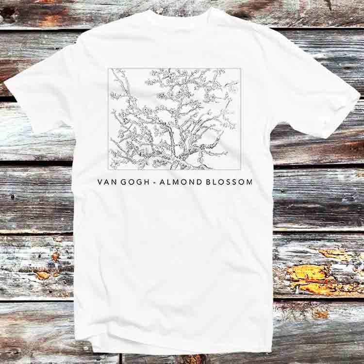 Van Gogh Almond Blossom One Line Abstract Art T Shirt B1377 S
Van Gogh Almond Blossom One Line Abstract Art T Shirt B1377 S