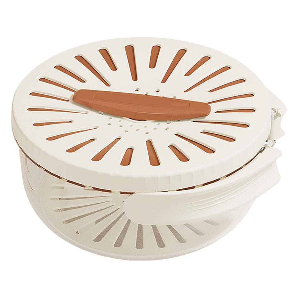 Multifunctional Drain Basket Fruit Vegetable Washing Strainer Basket WIth Lid Food Fresh Organizer Storage Box Kitchen Gadget білий
Multifunctional Drain Basket Fruit Vegetable Washing Strainer Basket WIth Lid Food Fresh Organizer Storage Box Kitchen Gadget білий