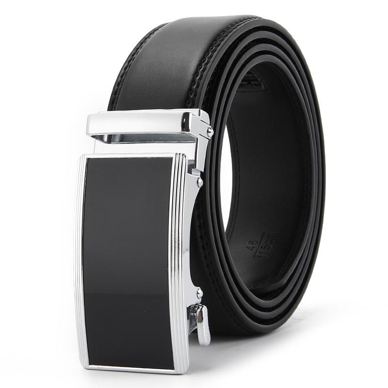 New Two Layer Cowhide Belt for Men s Automatic Buckle Business Men s Belt Genuine Leather Belt 110-130cm
New Two Layer Cowhide Belt for Men s Automatic Buckle Business Men s Belt Genuine Leather Belt 110-130cm