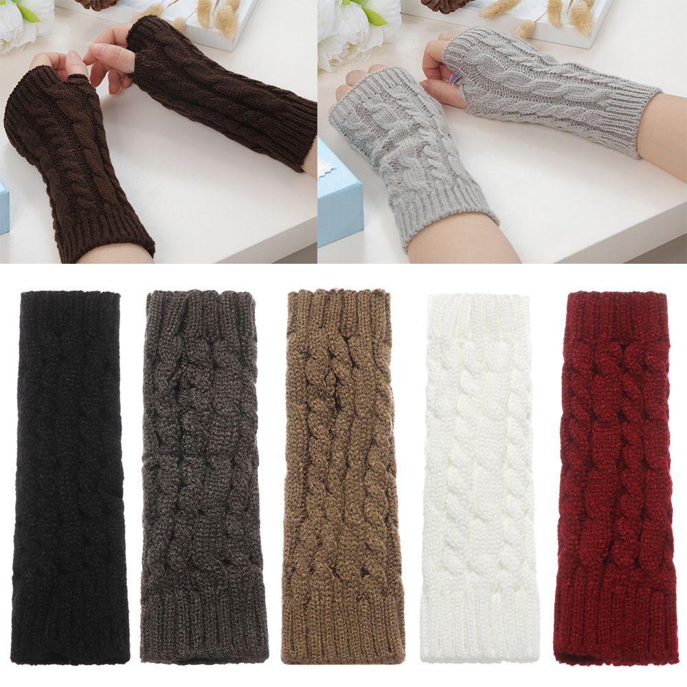 Arm Warmers Thick Warm Button Mitten Fingerless Gloves Fingerless Mittens Long Knitted Gloves вина червоного кольору
Arm Warmers Thick Warm Button Mitten Fingerless Gloves Fingerless Mittens Long Knitted Gloves вина червоного кольору