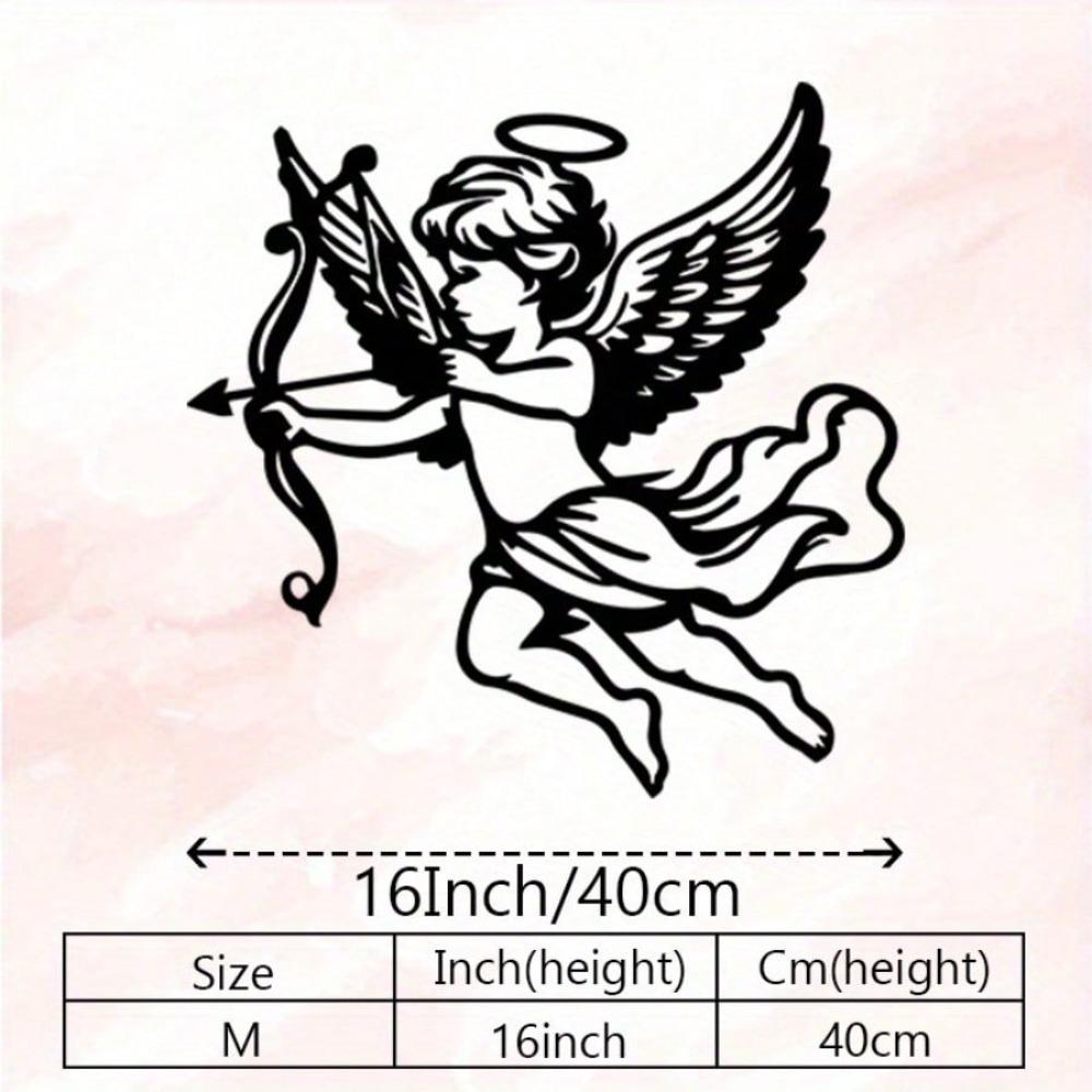 Cupid Metal Wall Decor Roman Retro Winged Arrow Black Green Bedroom Valentine Gift Wedding Anniversary Home Holiday Decoration
Cupid Metal Wall Decor Roman Retro Winged Arrow Black Green Bedroom Valentine Gift Wedding Anniversary Home Holiday Decoration