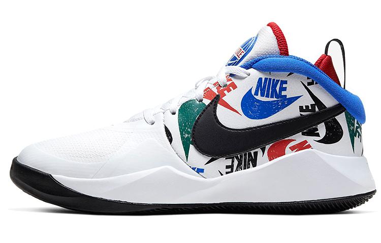 Nike Team Hustle D 9 Abrasion Resistant Breathable Mid top Performance Basketball Shoes Black White Blue CW5815-100 40
Nike Team Hustle D 9 Abrasion Resistant Breathable Mid top Performance Basketball Shoes Black White Blue CW5815-100 40