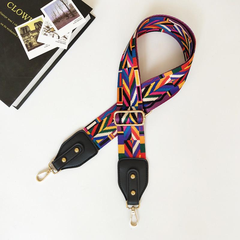 New Bag Accessories Ethnic Style Colored Webbing Single Shoulder Crossbody Women s Bag Strap Pu Extended Wide Shoulder Strap
New Bag Accessories Ethnic Style Colored Webbing Single Shoulder Crossbody Women s Bag Strap Pu Extended Wide Shoulder Strap