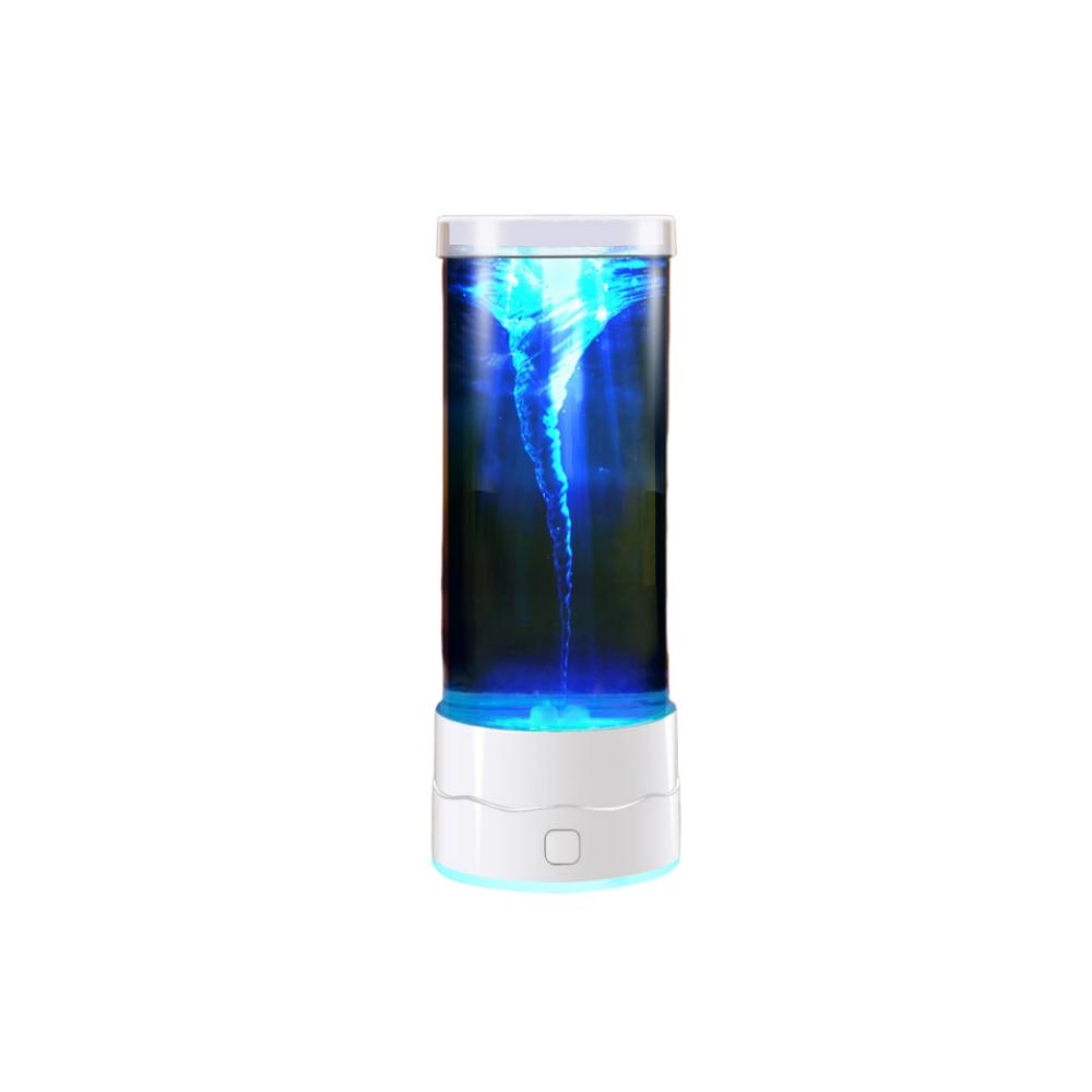 7 Color Changing Tornado Motion Mood Lamp Mini USB LED Tornado Night Light Atmosphere Lamp Popular Sensory білий
7 Color Changing Tornado Motion Mood Lamp Mini USB LED Tornado Night Light Atmosphere Lamp Popular Sensory білий