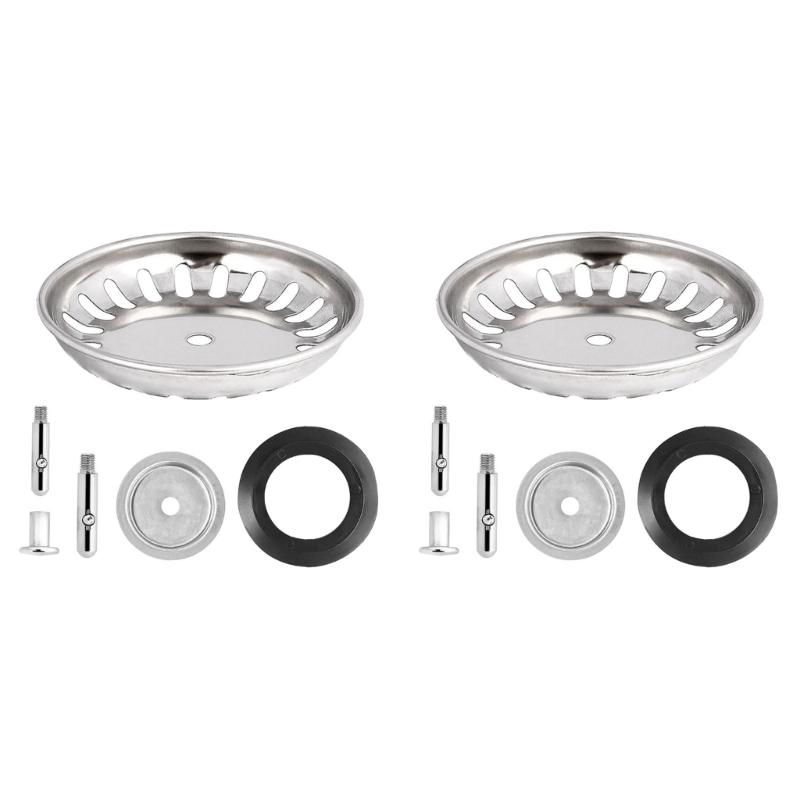 2set Kitchen Sink Drain Basket Stopper Replacement Sink Strainer Convenient Use 1
2set Kitchen Sink Drain Basket Stopper Replacement Sink Strainer Convenient Use 1