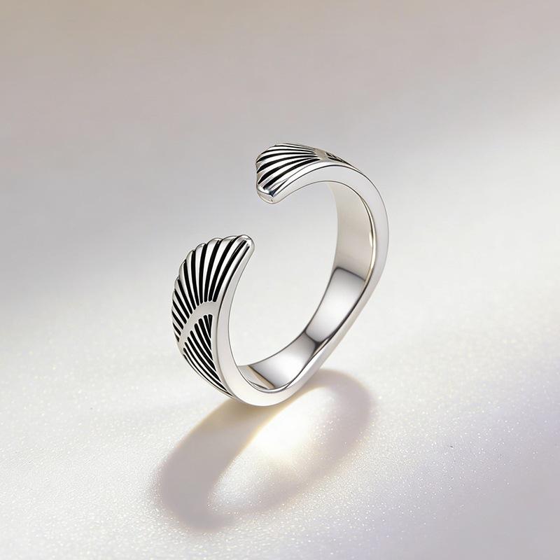 Retro Wing Personalized 925 Sterling Silver Jewelry Creative Hip-hop Feather Opening Rings 02880 серебряный
Retro Wing Personalized 925 Sterling Silver Jewelry Creative Hip-hop Feather Opening Rings 02880 серебряный