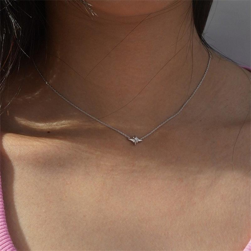 925 Sterling Silver 18K Gold Plated Star Necklace, Dainty CZ Star Pendant Choker, Minimalist Hypoallergenic Jewelry for Women серебряный
925 Sterling Silver 18K Gold Plated Star Necklace, Dainty CZ Star Pendant Choker, Minimalist Hypoallergenic Jewelry for Women серебряный