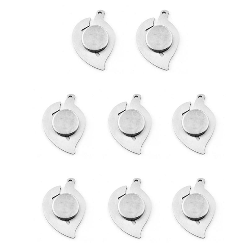 Pack of 8 Magnetic Table Cover Weights Stainless Steel Clip for Tablecloth Stylish Table Cover Charm Pendant Decoration
Pack of 8 Magnetic Table Cover Weights Stainless Steel Clip for Tablecloth Stylish Table Cover Charm Pendant Decoration
