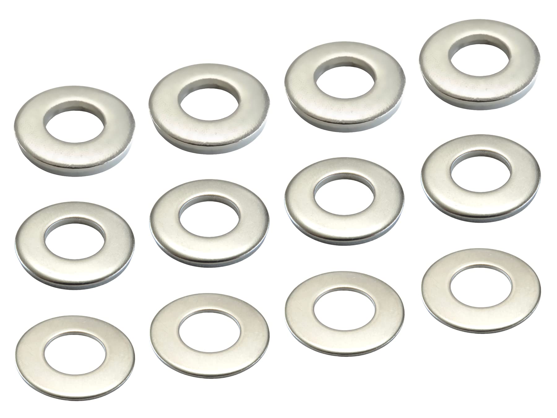 FregocS Stainless Steel Spacer Color Set of 12 finely adjustable for general-purpose M10 (Inner diameter 10.5mm Outer diameter 22mm Thickness 1-3
FregocS Stainless Steel Spacer Color Set of 12 finely adjustable for general-purpose M10 (Inner diameter 10.5mm Outer diameter 22mm Thickness 1-3