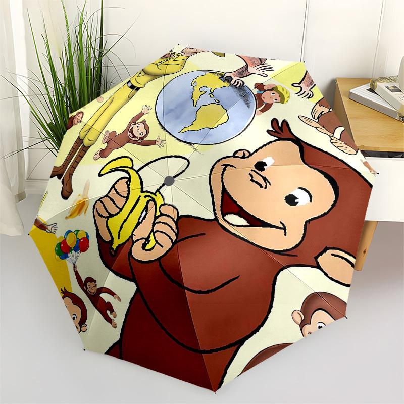 Curious George, banana Automatic Opening and Closing, 8 rib Structure Portable Umbrella, Suitable for Men and Women in All Seasons Perfect
Curious George, banana Automatic Opening and Closing, 8 rib Structure Portable Umbrella, Suitable for Men and Women in All Seasons Perfect