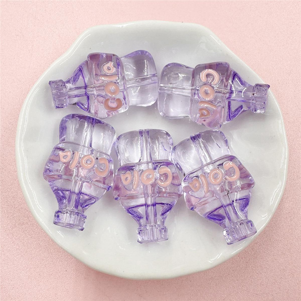 Форма бутылки кока-колы, яркий цвет, перфорированный кулон, милый материал ручной работы, акриловые бусины, мультяшные элементы, креативные аксессуары для изготовления цепочек для телефона фиолетовый
Форма бутылки кока-колы, яркий цвет, перфорированный кулон, милый материал ручной работы, акриловые бусины, мультяшные элементы, креативные аксессуары для изготовления цепочек для телефона фиолетовый