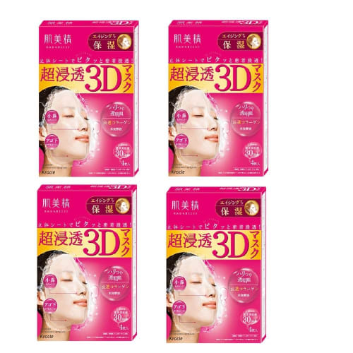 Суперпроникающая 3D-маска Hadabisei (Увлажнение против старения) 4 шт. x 4 шт. набор
Суперпроникающая 3D-маска Hadabisei (Увлажнение против старения) 4 шт. x 4 шт. набор