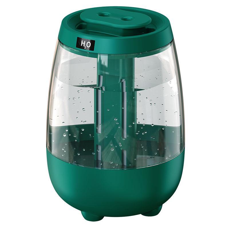 Увлажнитель воздуха большой емкости с двойным распылением для спальни и гостиной. Обеспечивает свет и звук для беременных женщин и младенцев Standard version small capacity 1.5L зелёный
Увлажнитель воздуха большой емкости с двойным распылением для спальни и гостиной. Обеспечивает свет и звук для беременных женщин и младенцев Standard version small capacity 1.5L зелёный